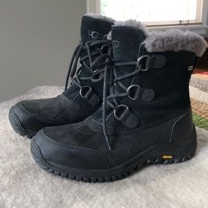 UGG black snow boots